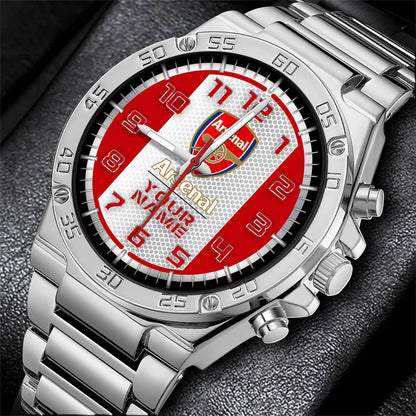 Personalized Arsenal Luxury Dial Steel Watch V14
