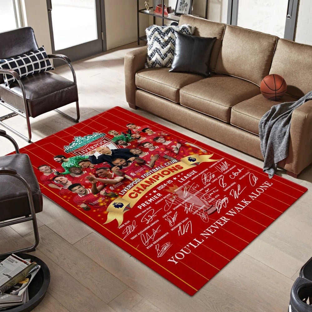 Liverpool Champion Home Rug V2