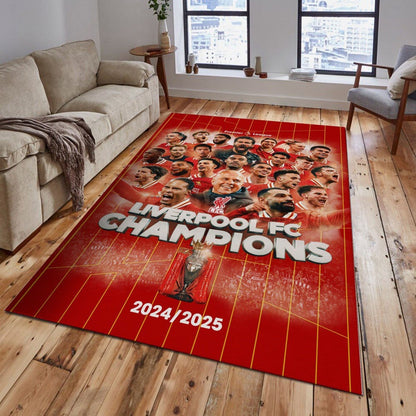 Liverpool Champion Home Rug V4