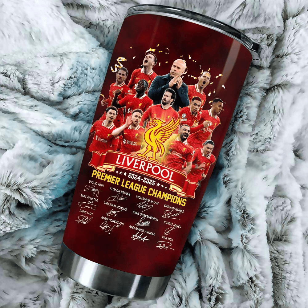 Liverpool Champion Stainless Tumbler 20oz 30oz Cup V3