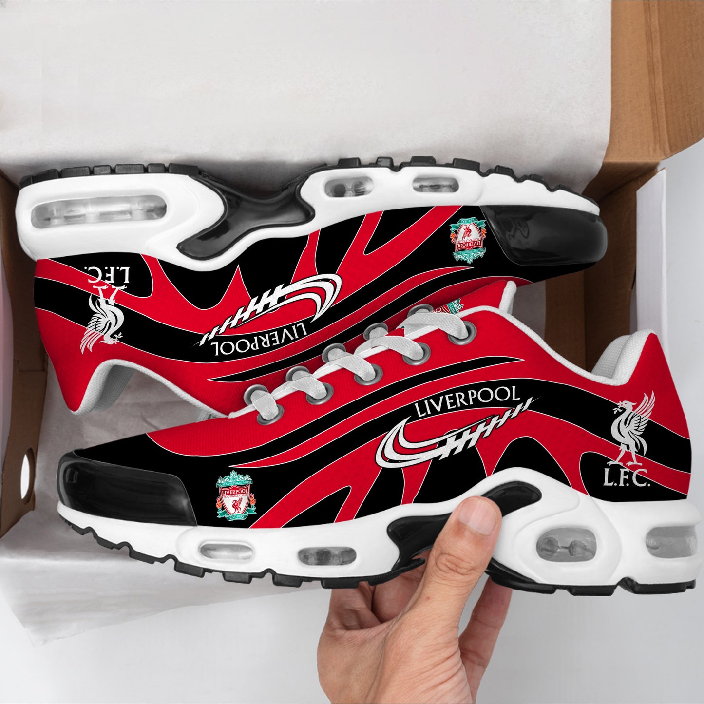 Personalized Liverpool Air Cushion Sneaker V9