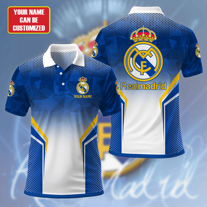 Personalized Real Madrid 3D Full Printing Set , Real Madrid Shirt , Hoodie , Short , Polo ,hawaii V14