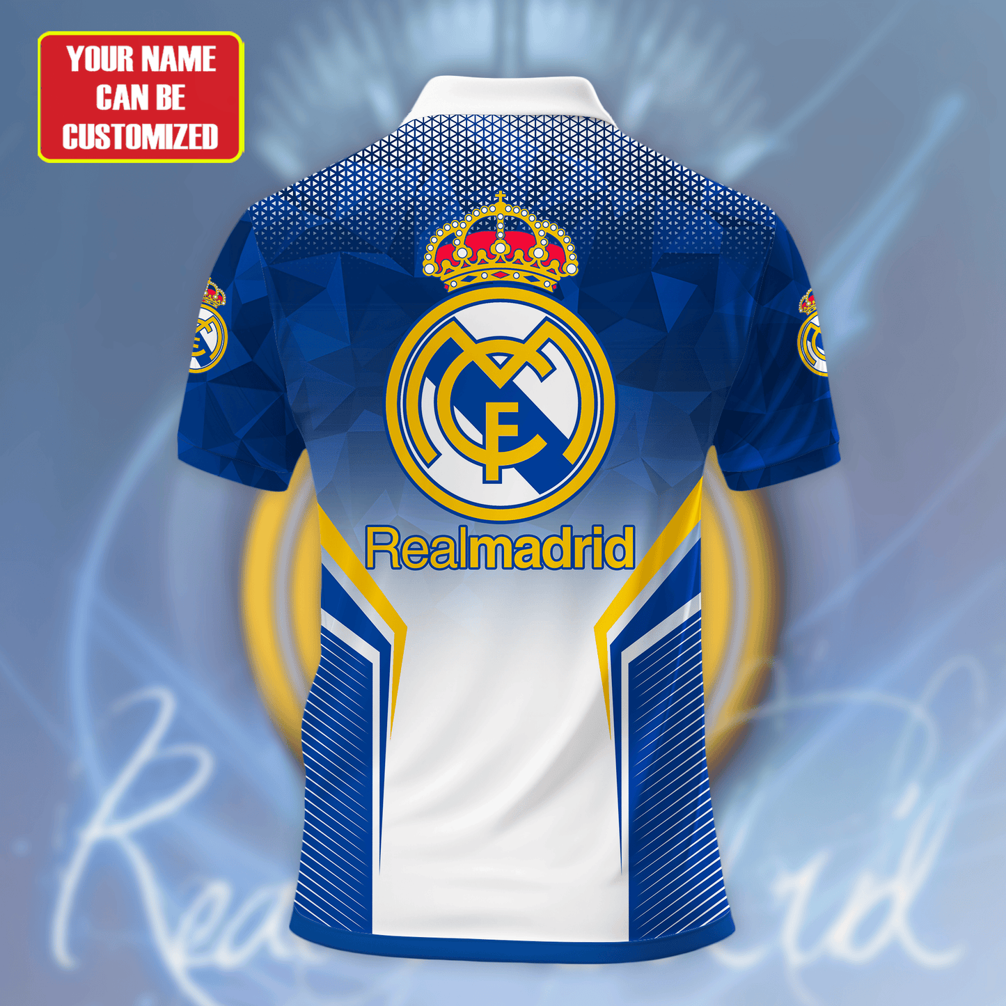 Personalized Real Madrid 3D Full Printing Set , Real Madrid Shirt , Hoodie , Short , Polo ,hawaii V14
