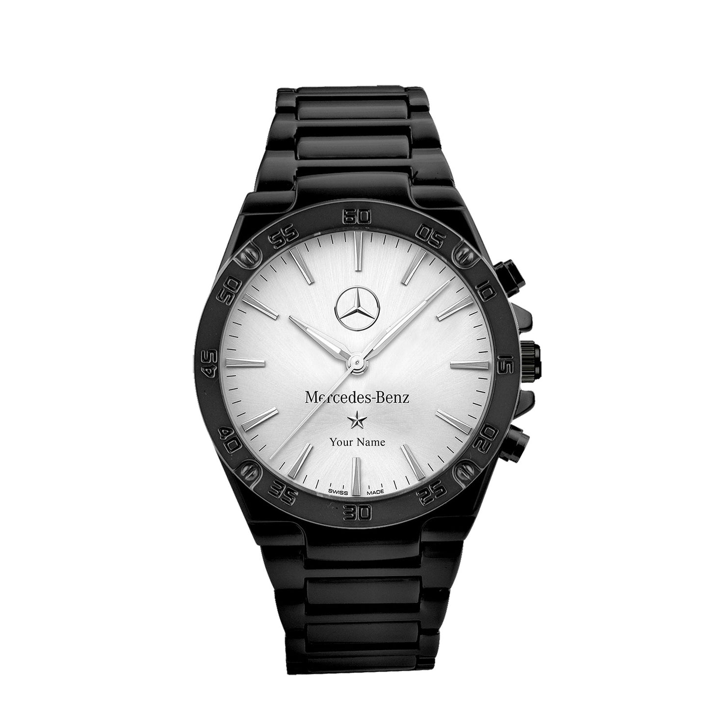 Personalized Merc OMG Constellation Luxury Dial Steel Watch Q050504