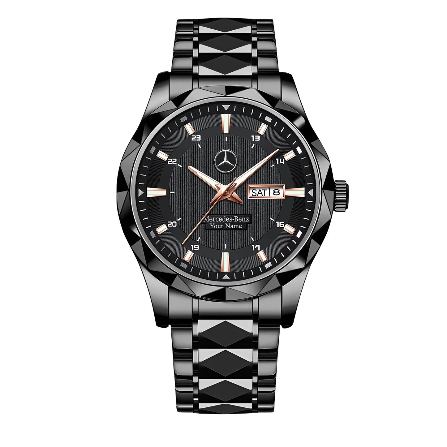 Personalized Merc Naviforce Alloy Charley Watch