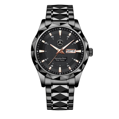 Personalized Merc Naviforce Alloy Charley Watch