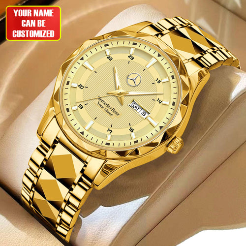 Personalized Merc Naviforce Alloy Charley Watch