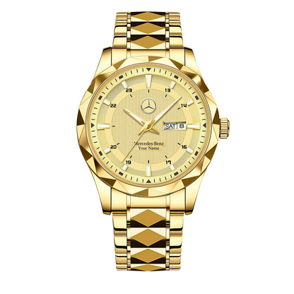 Personalized Merc Naviforce Alloy Charley Watch