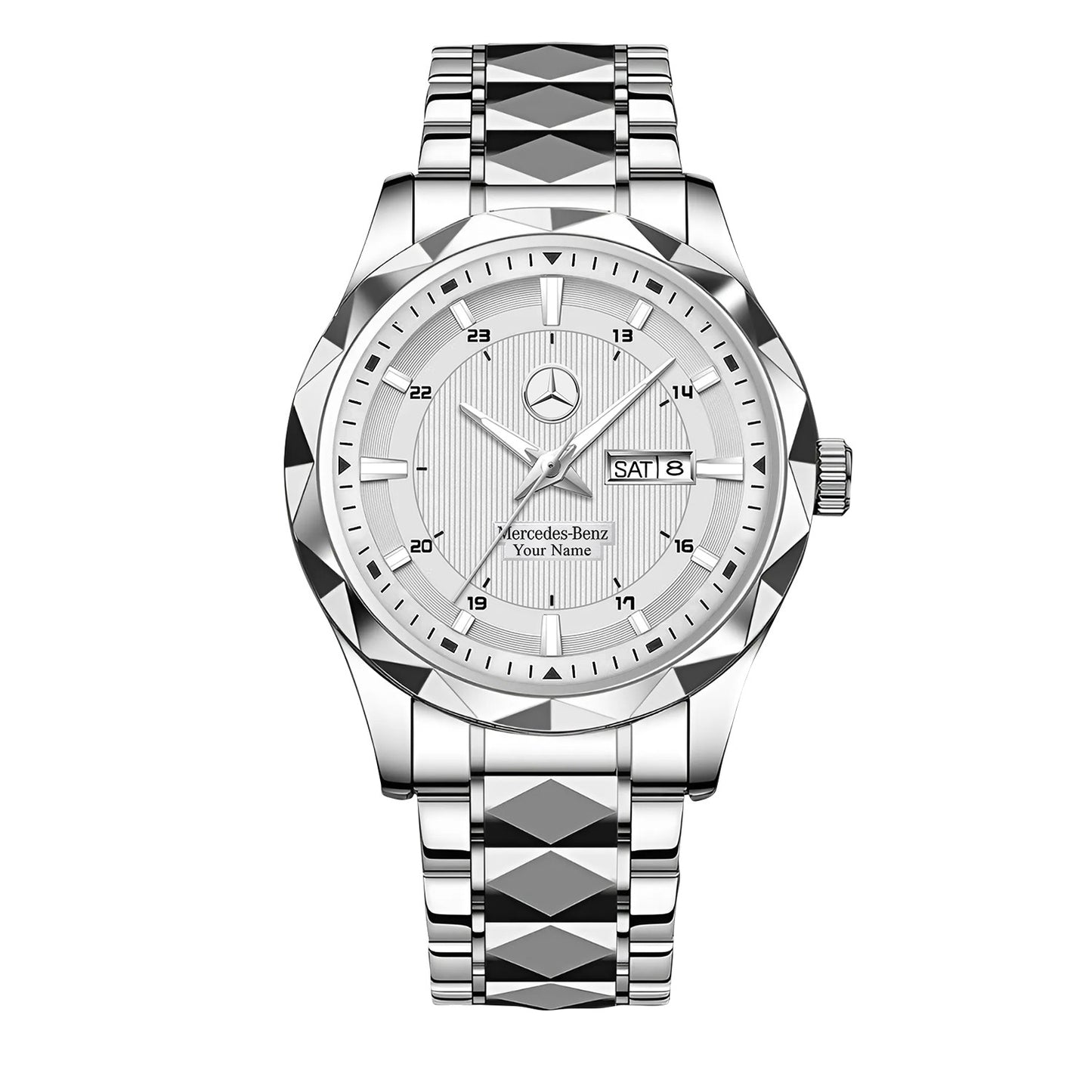 Personalized Merc Naviforce Alloy Charley Watch