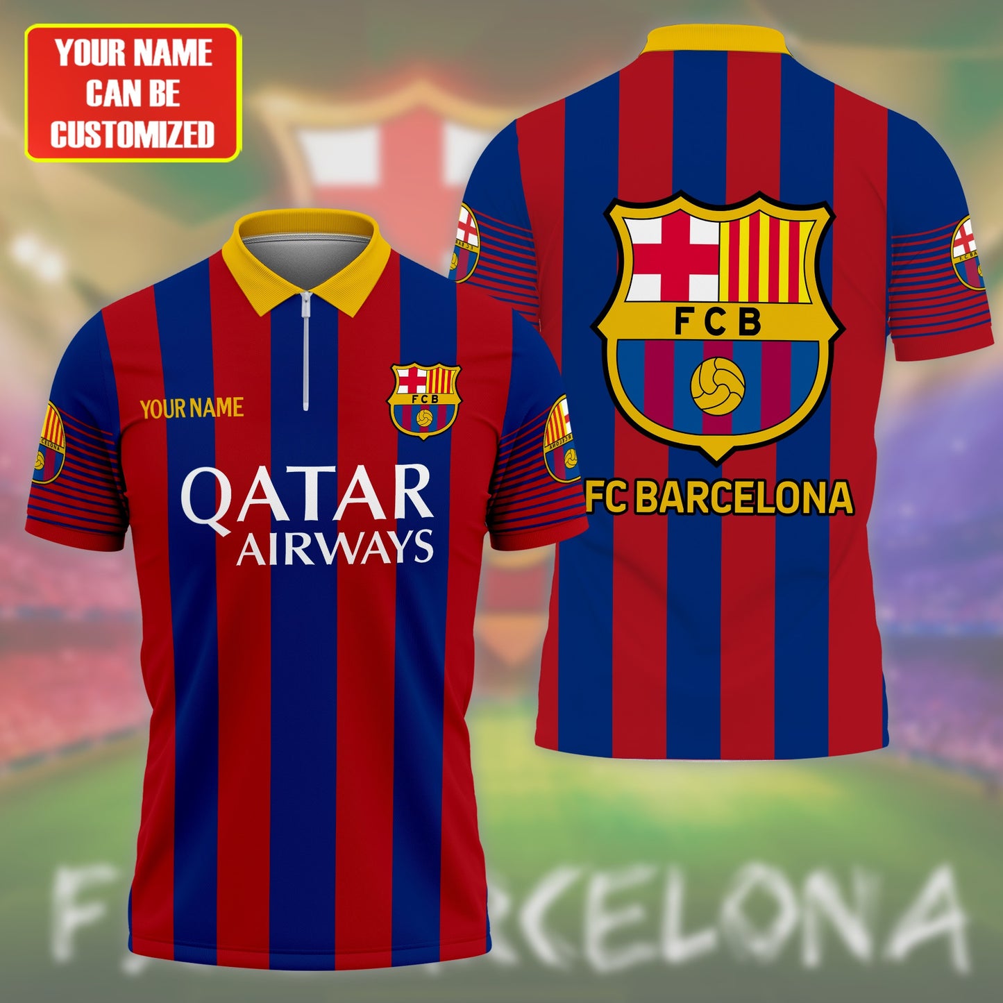 Personalized Barcelona 3D Full Printing Set , Barcelona Shirt , Hoodie , Short , Polo ,hawaii V22