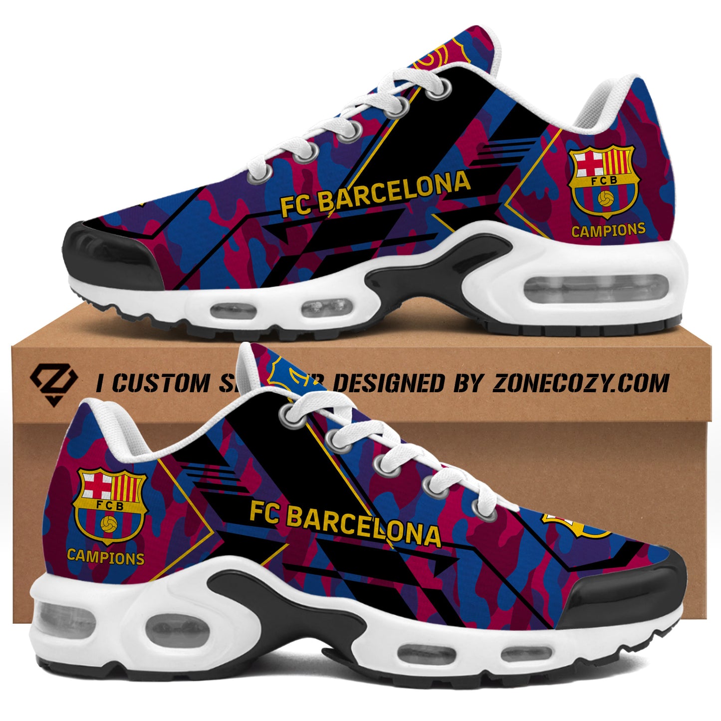Barcelona Campions Copa Sport Air Cushion Sneaker