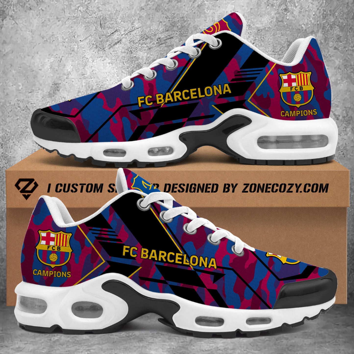 Barcelona Campions Copa Sport Air Cushion Sneaker