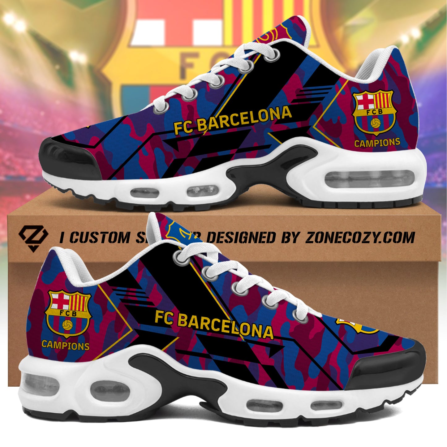 Barcelona Campions Copa Sport Air Cushion Sneaker