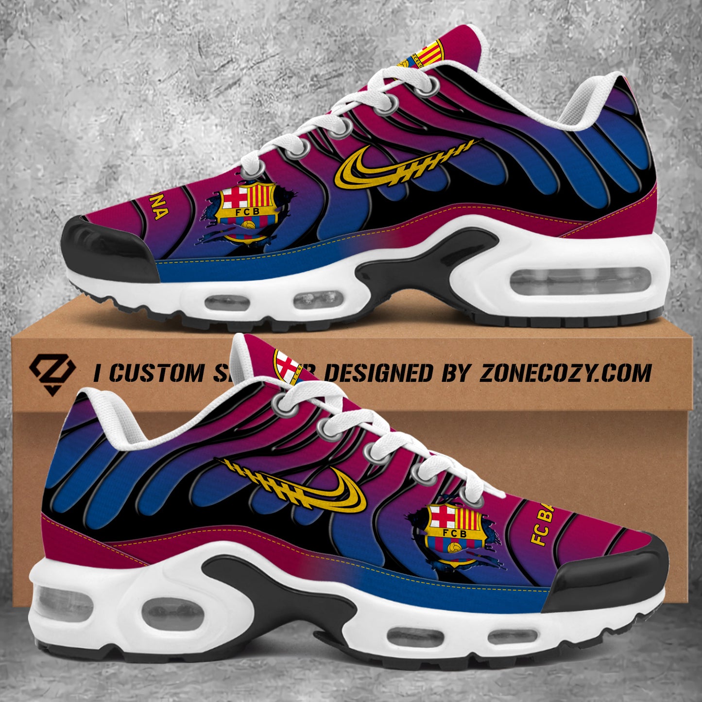 Personalized Barcelona Air Cushion Sneaker V10