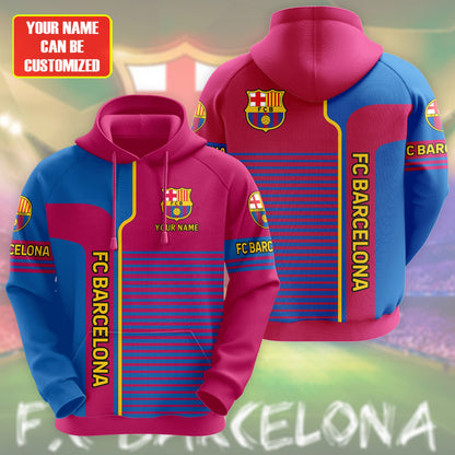 Personalized Barcelona 3D All over Printed Hoodie and Sweatpants set V20