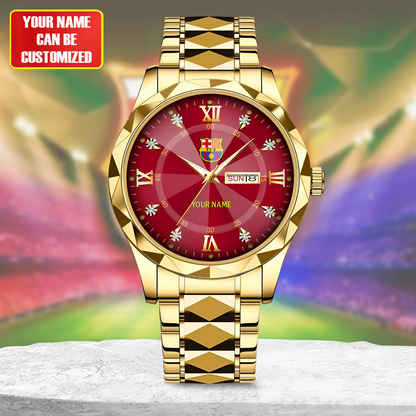 Personalized Barcelona Alloy Charley Watch