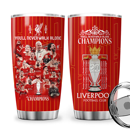 Liverpool Champion Stainless Tumbler 20oz 30oz Cup