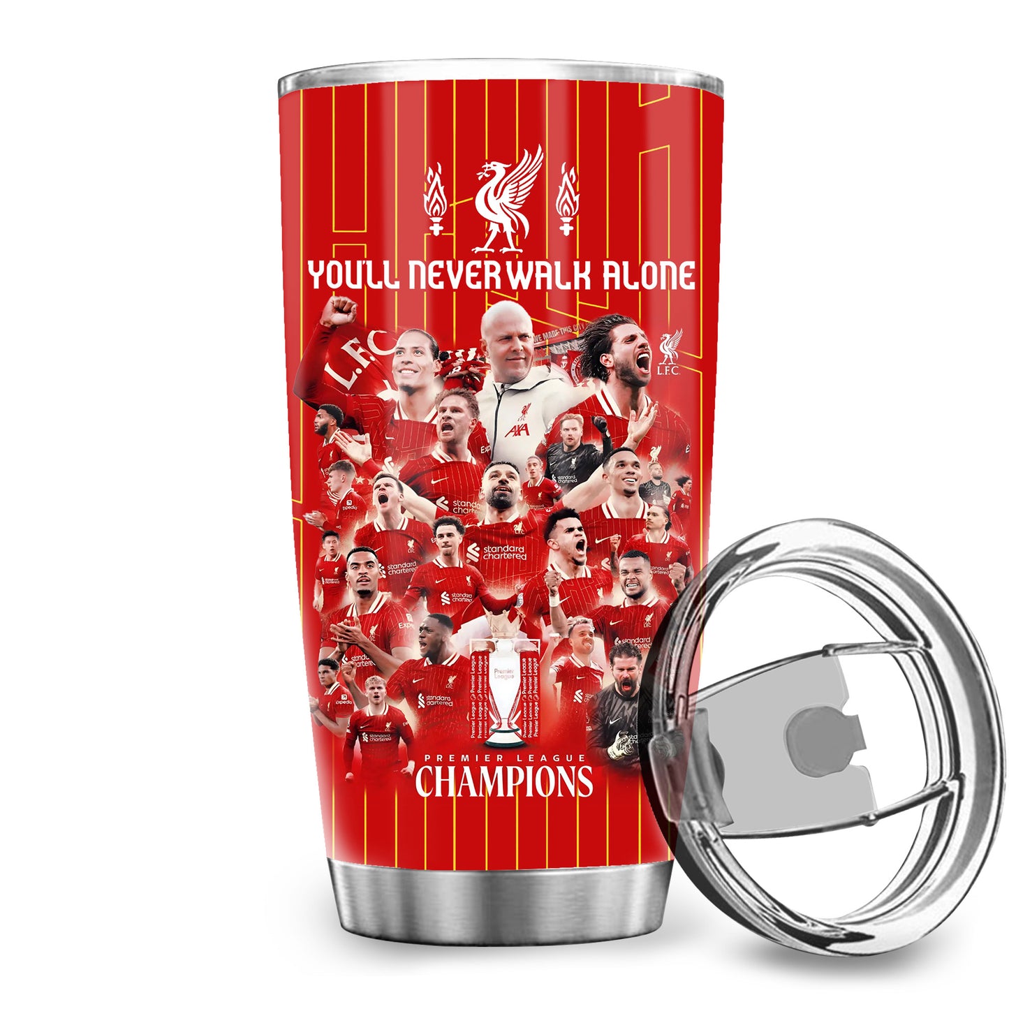 Liverpool Champion Stainless Tumbler 20oz 30oz Cup