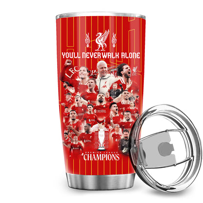 Liverpool Champion Stainless Tumbler 20oz 30oz Cup