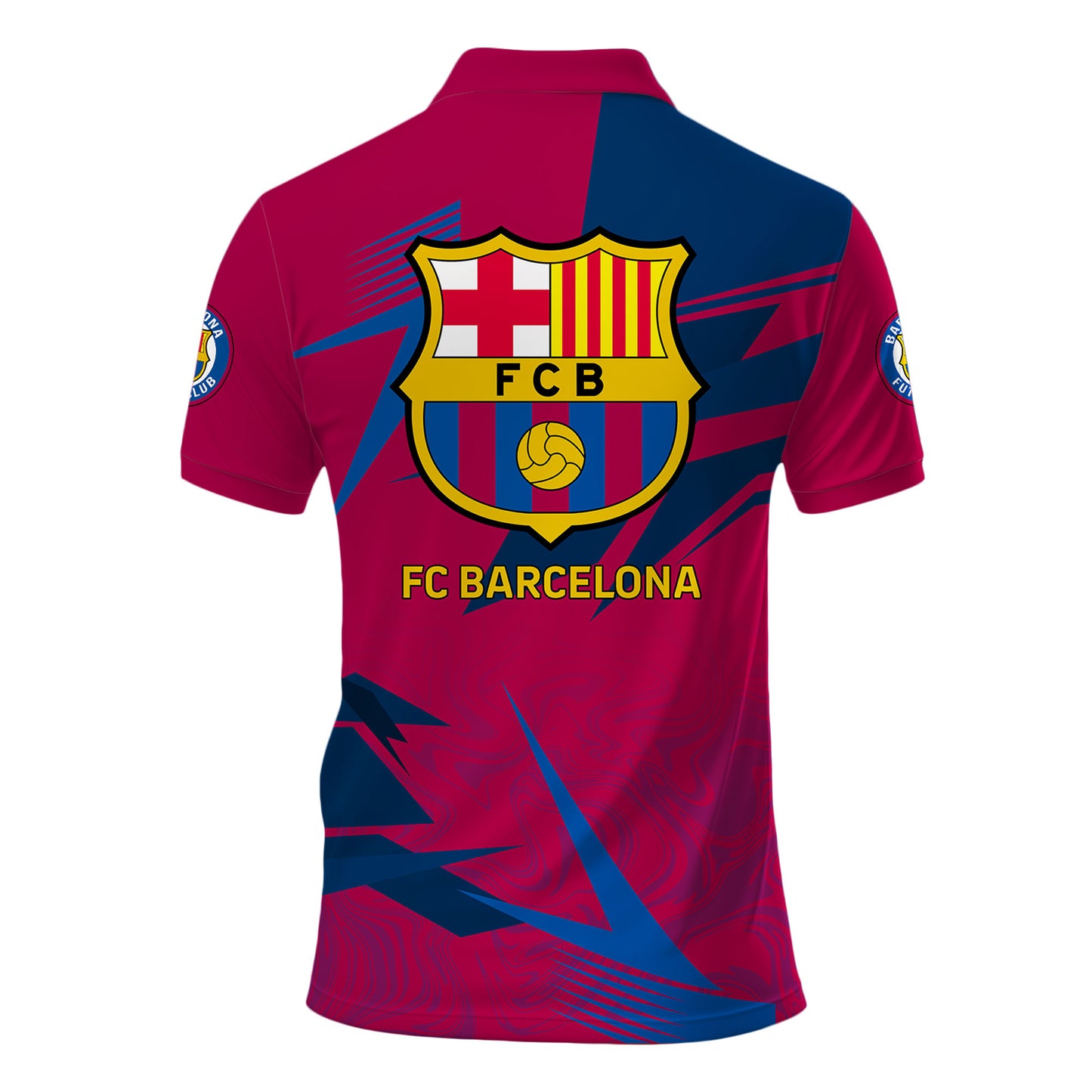 Personalized Barcelona 3D Full Printing Set , Barcelona Shirt , Barcelona Set , Zipper Polo, Hoodie , Short , Polo , hawaii