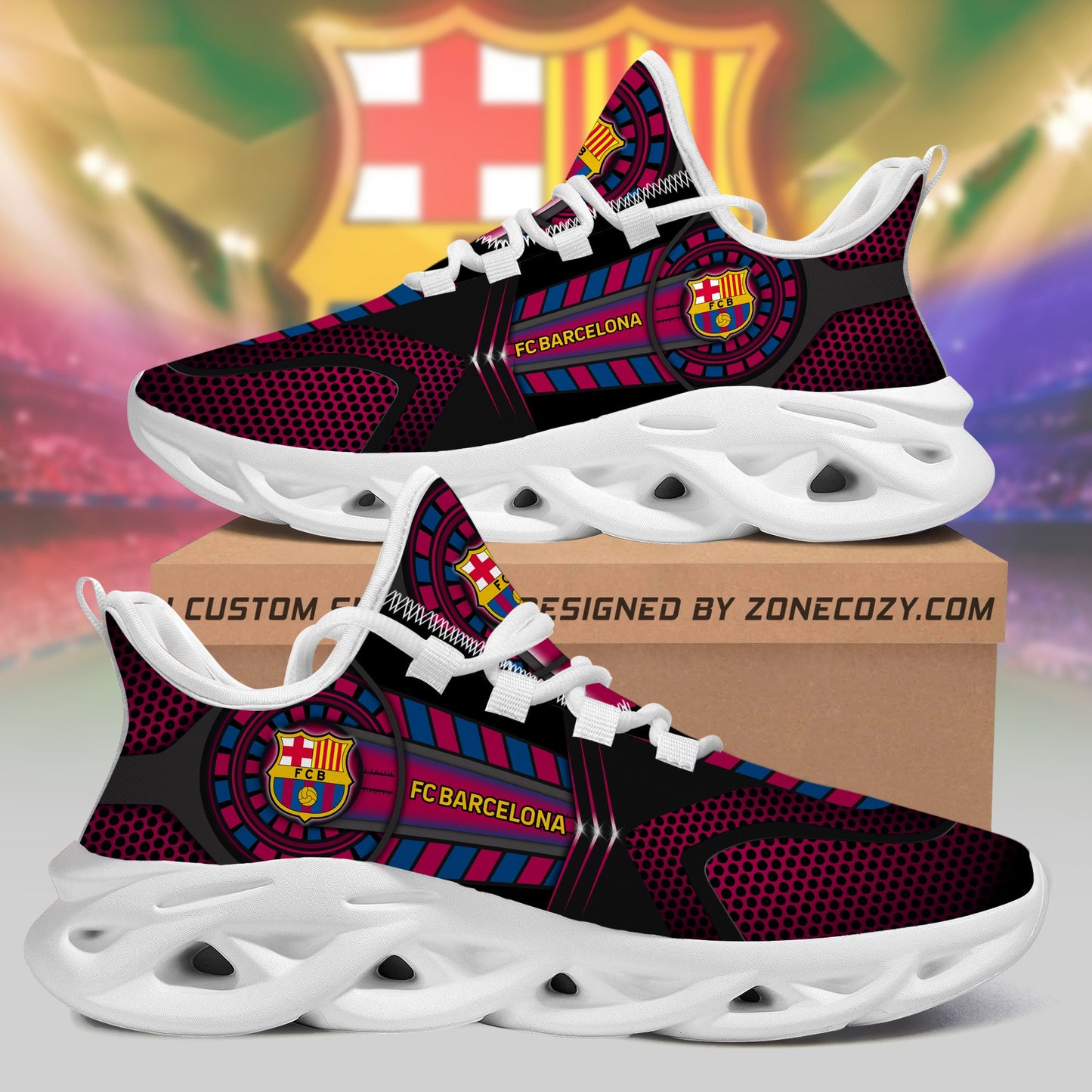 Barça Q25 Chunky Custom Sneaker