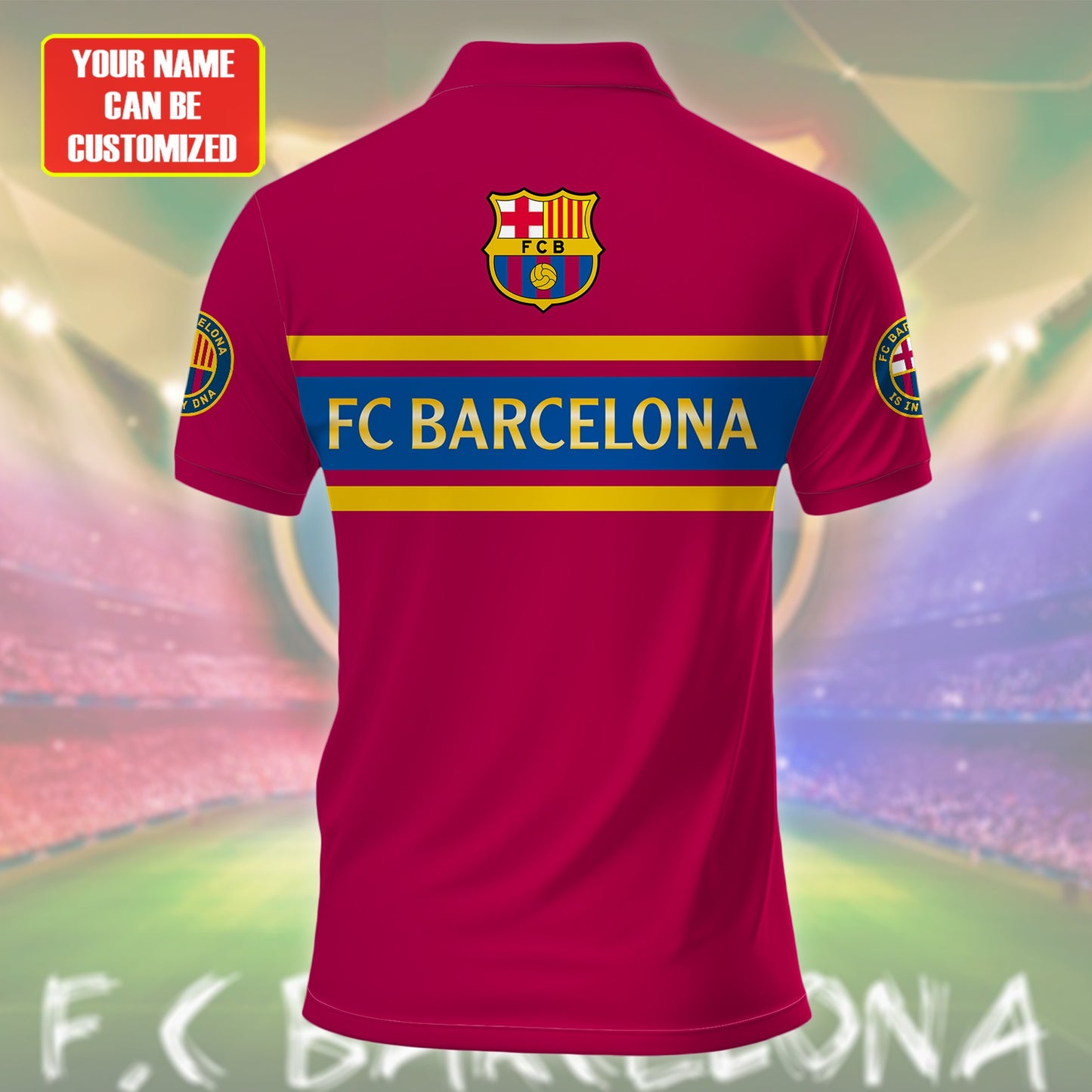 Personalized Barcelona DNA 3D Full Printing Set , Barcelona Shirt , Barcelona Set , Zipper Polo, Hoodie , Short , Polo , hawaii