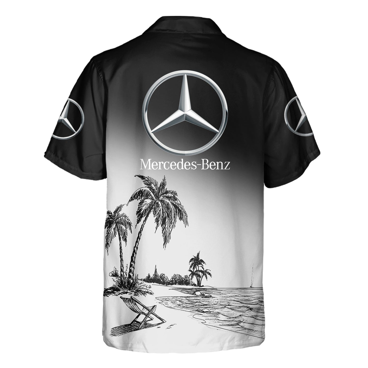 Merc Combo Hawaii Shirt Beach Short