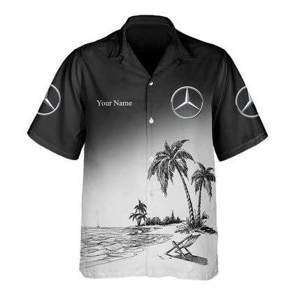 Merc Combo Hawaii Shirt Beach Short