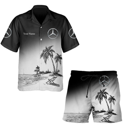 Merc Combo Hawaii Shirt Beach Short