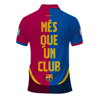 Personalized Barcelona FC 3D Full Printing Set , Barcelona FC Shirt , Barcelona FC Set , Zipper Polo, Hoodie , Short , Polo , hawaii