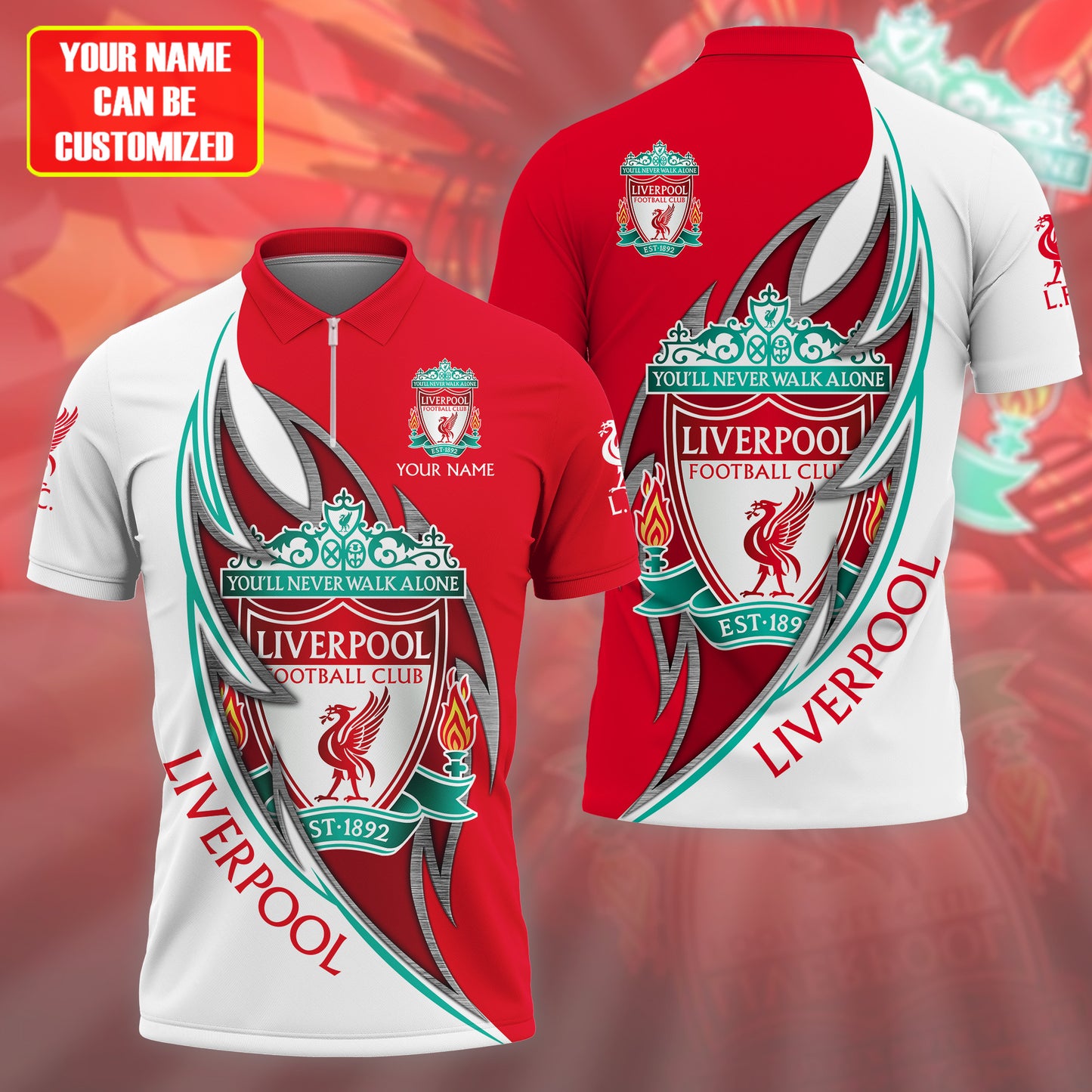 Personalized Liverpool 3D Full Printing Set , Liverpool Shirt , Hoodie , Short , Polo ,hawaii V29