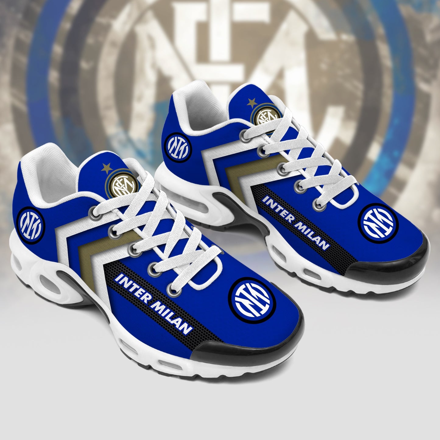 Personalized Inter Milan Air Cushion Sneaker