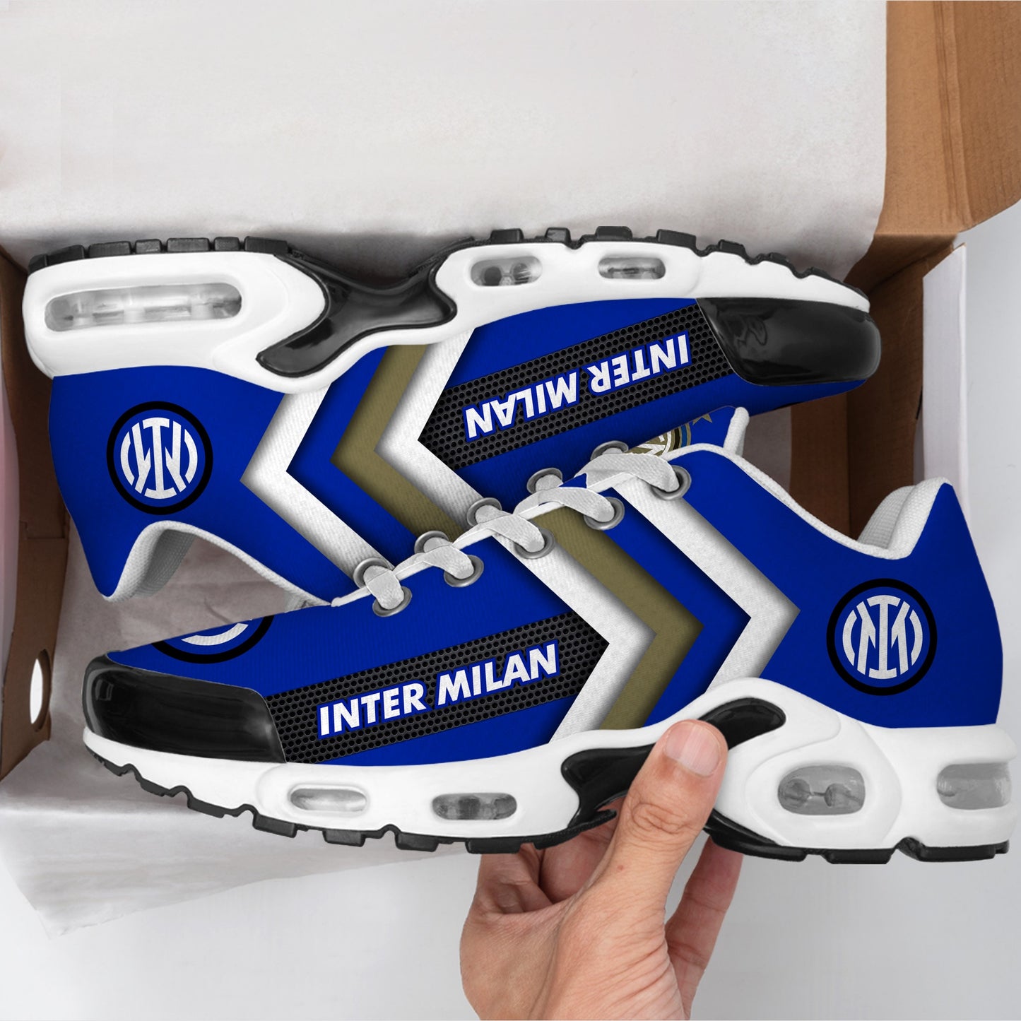 Personalized Inter Milan Air Cushion Sneaker