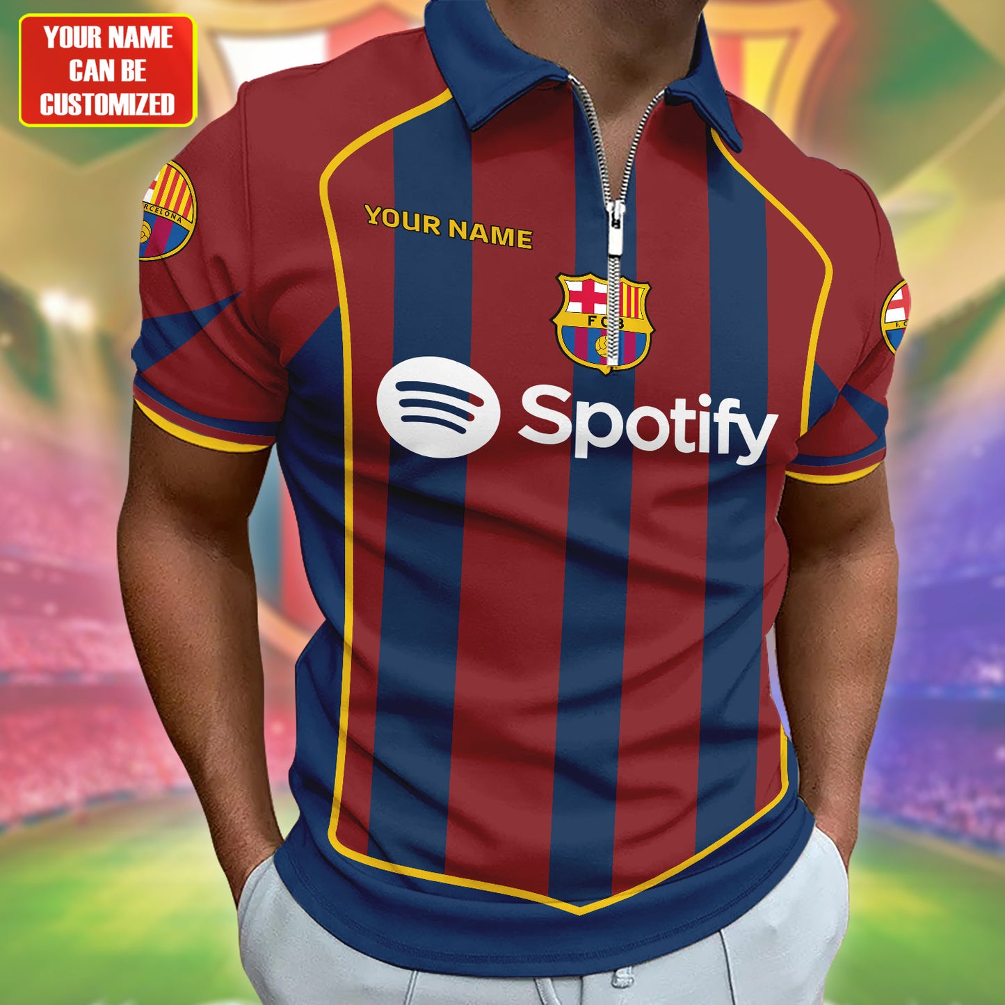 Personalized Barcelona 3D Full Printing Set , Barcelona Shirt , Hoodie , Short , Polo ,hawaii V24