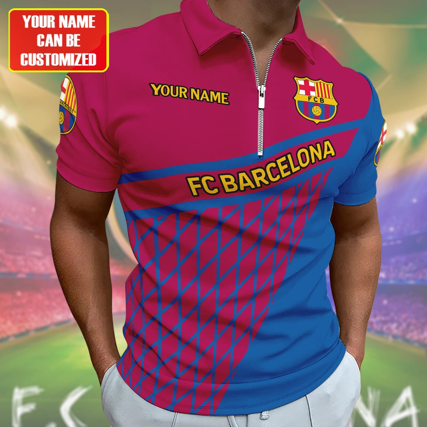 Personalized Barcelona 3D Full Printing Set , Barcelona Shirt , Hoodie , Short , Polo ,hawaii V25