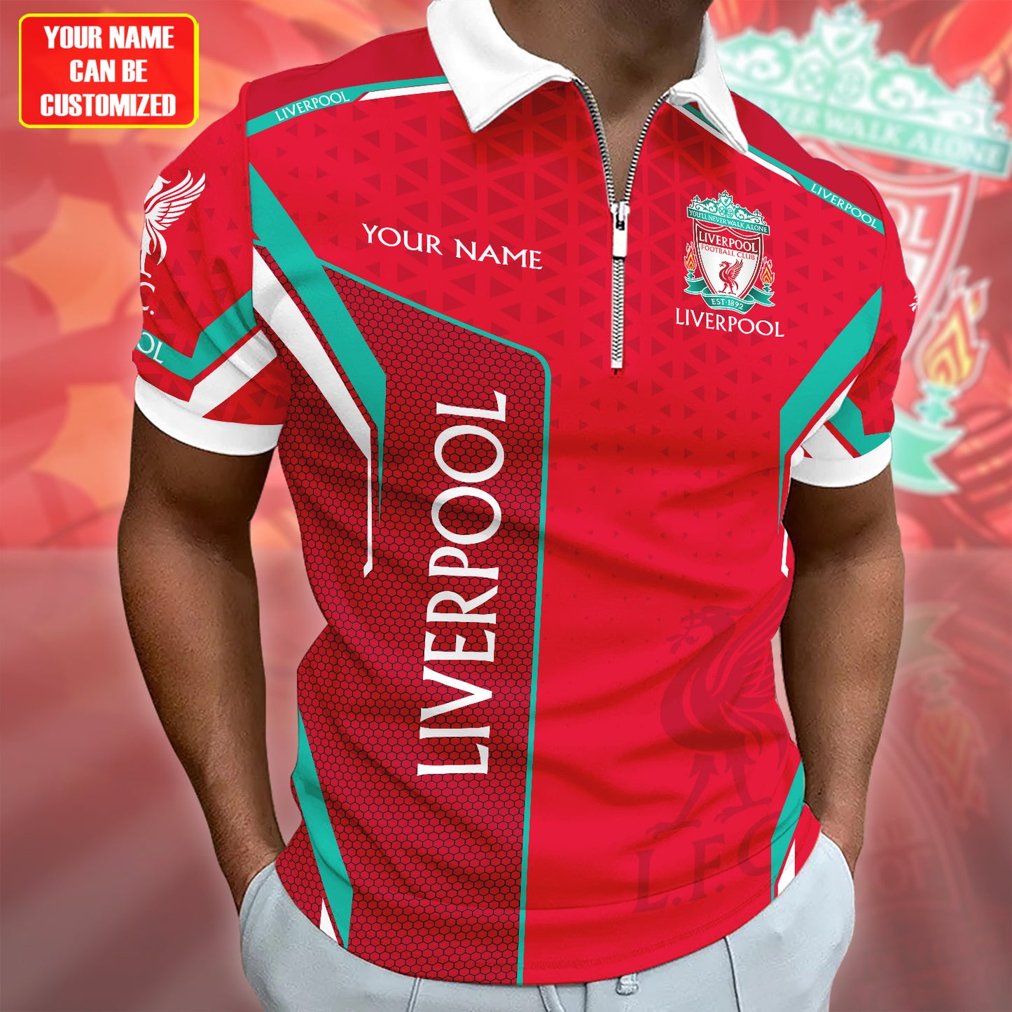 Personalized Liverpool 3D Full Printing Set , Liverpool Shirt , Hoodie , Short , Polo ,hawaii V30