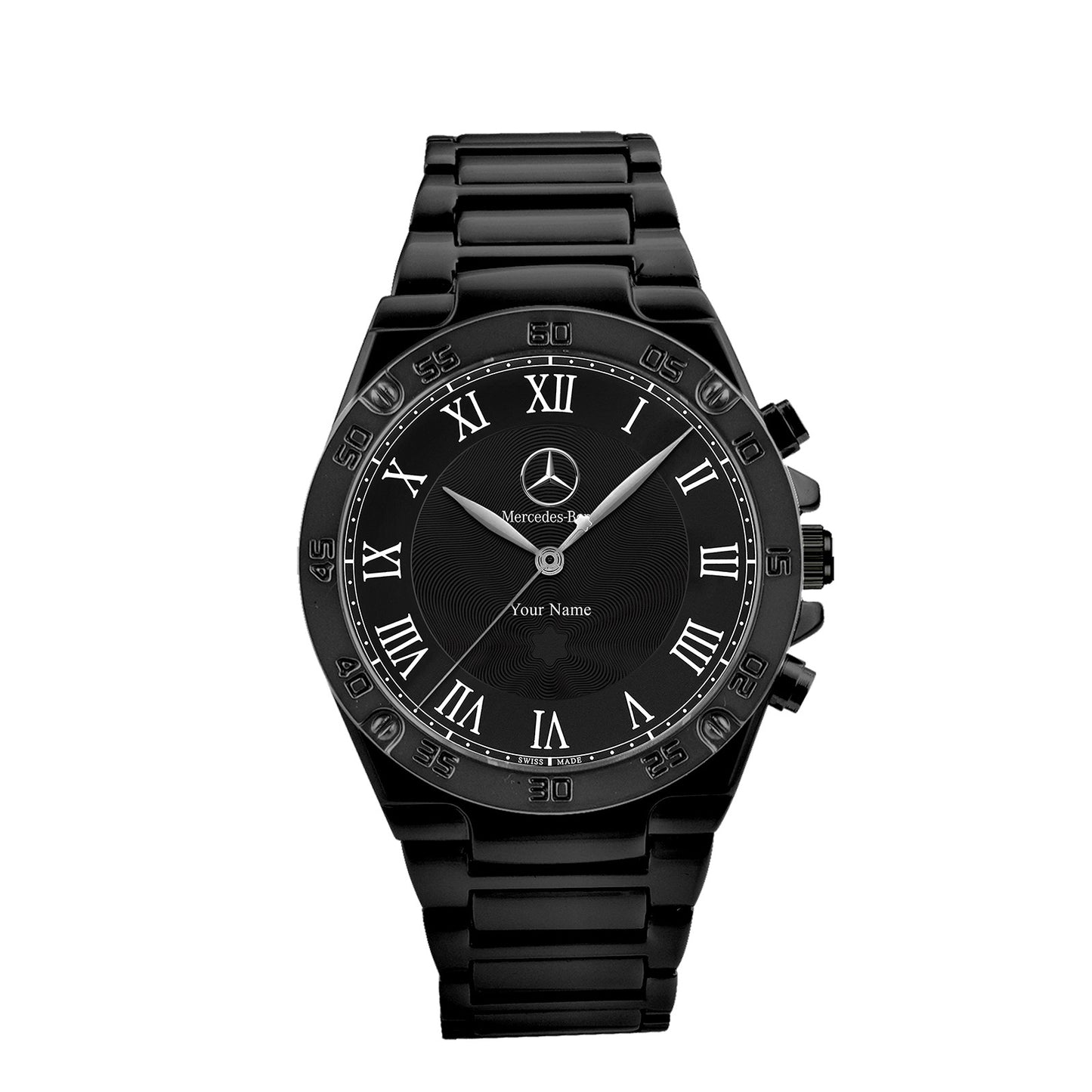 Personalized Merc Montblanc Star Legacy Dial Steel Watch