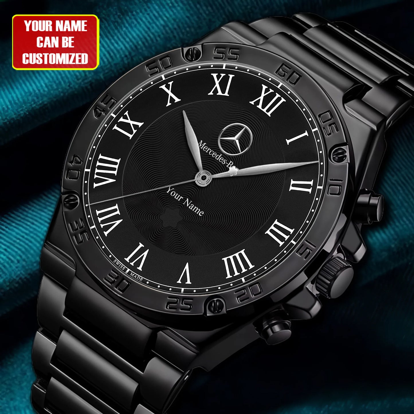 Personalized Merc Montblanc Star Legacy Dial Steel Watch