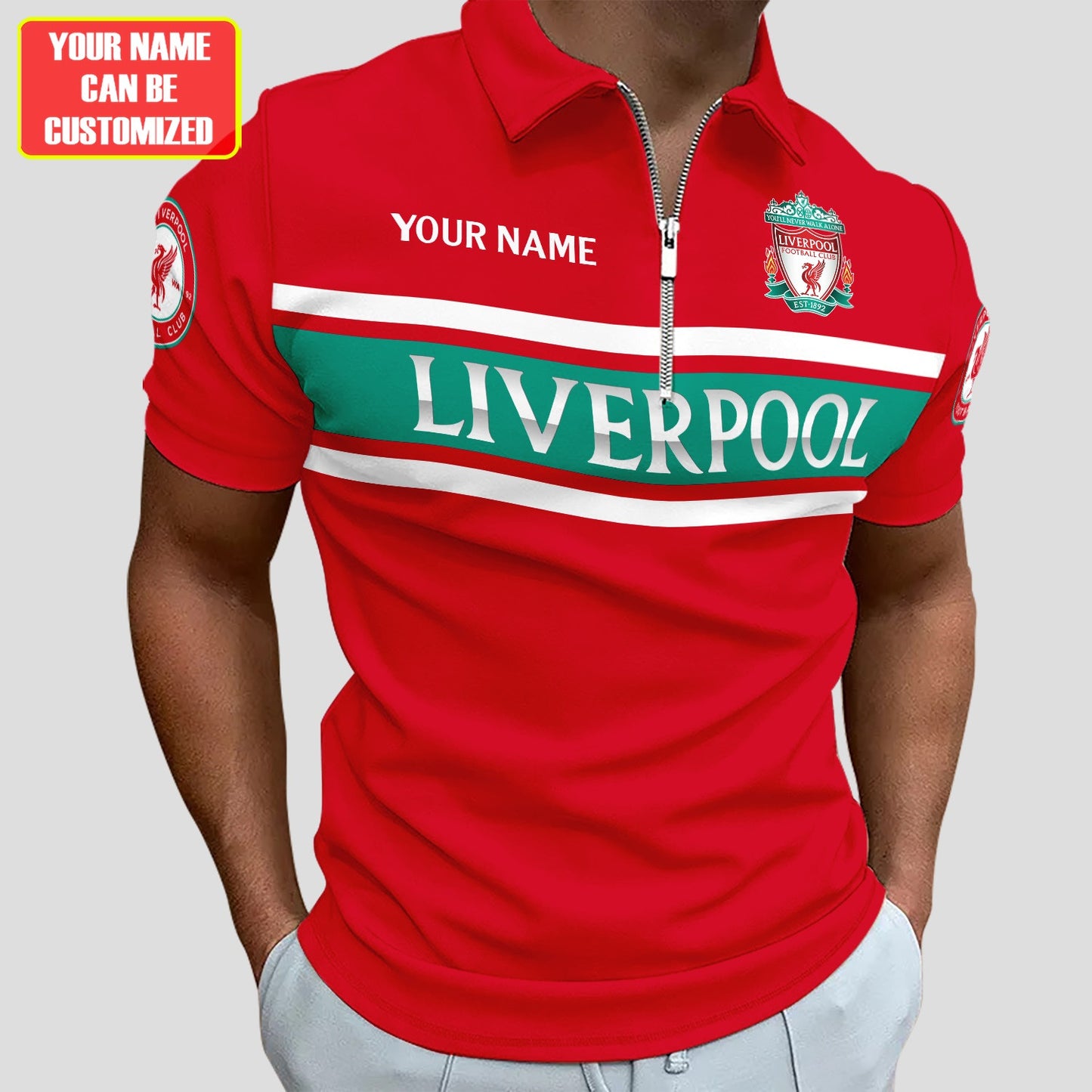 Personalized Liverpool 3D Full Printing Set , Liverpool Shirt , Hoodie , Short , Polo ,hawaii