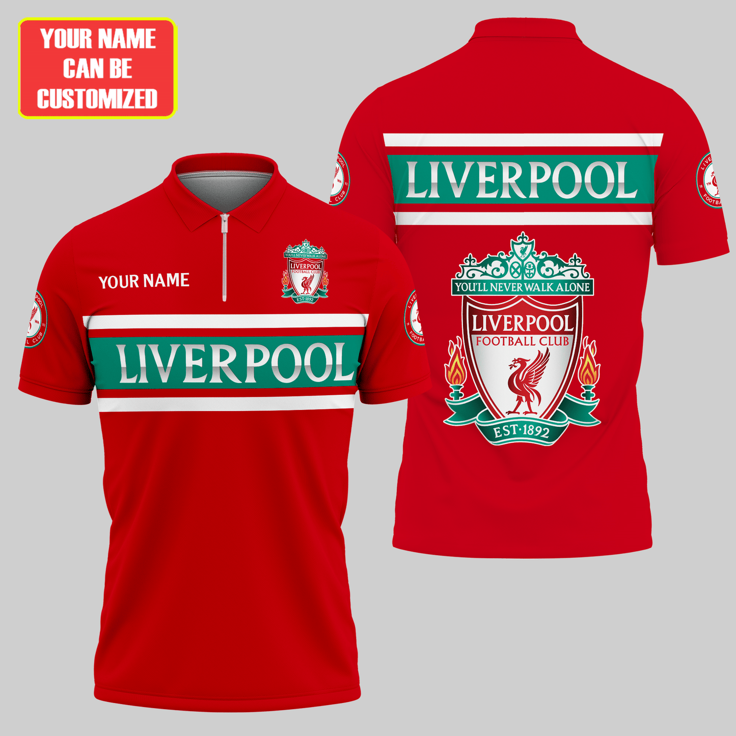 Personalized Liverpool 3D Full Printing Set , Liverpool Shirt , Hoodie , Short , Polo ,hawaii