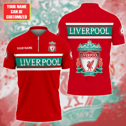 Personalized Liverpool 3D Full Printing Set , Liverpool Shirt , Hoodie , Short , Polo ,hawaii