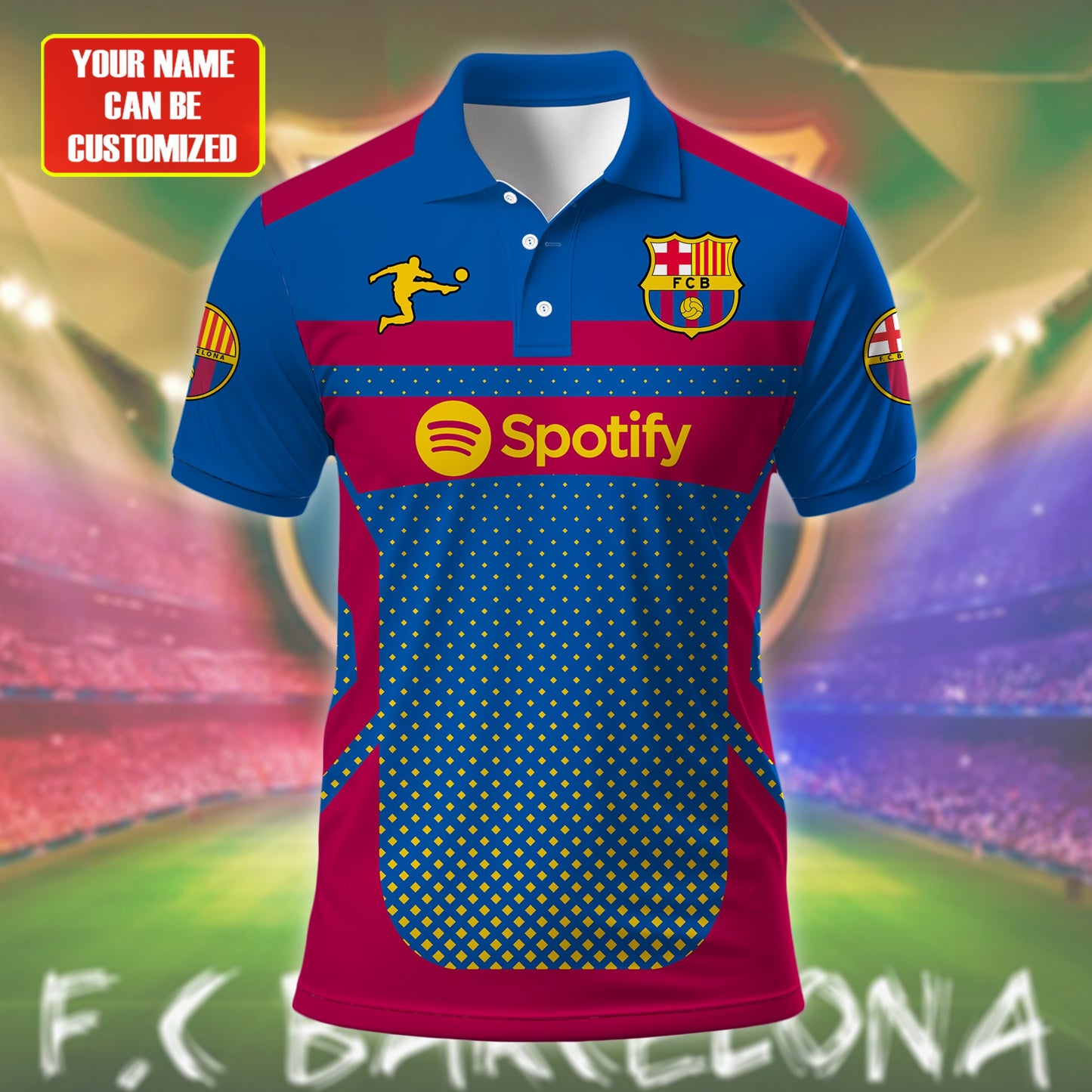 Personalized Barcelona 3D Full Printing Set , Barcelona Shirt , Hoodie , Short , Polo ,hawaii V28