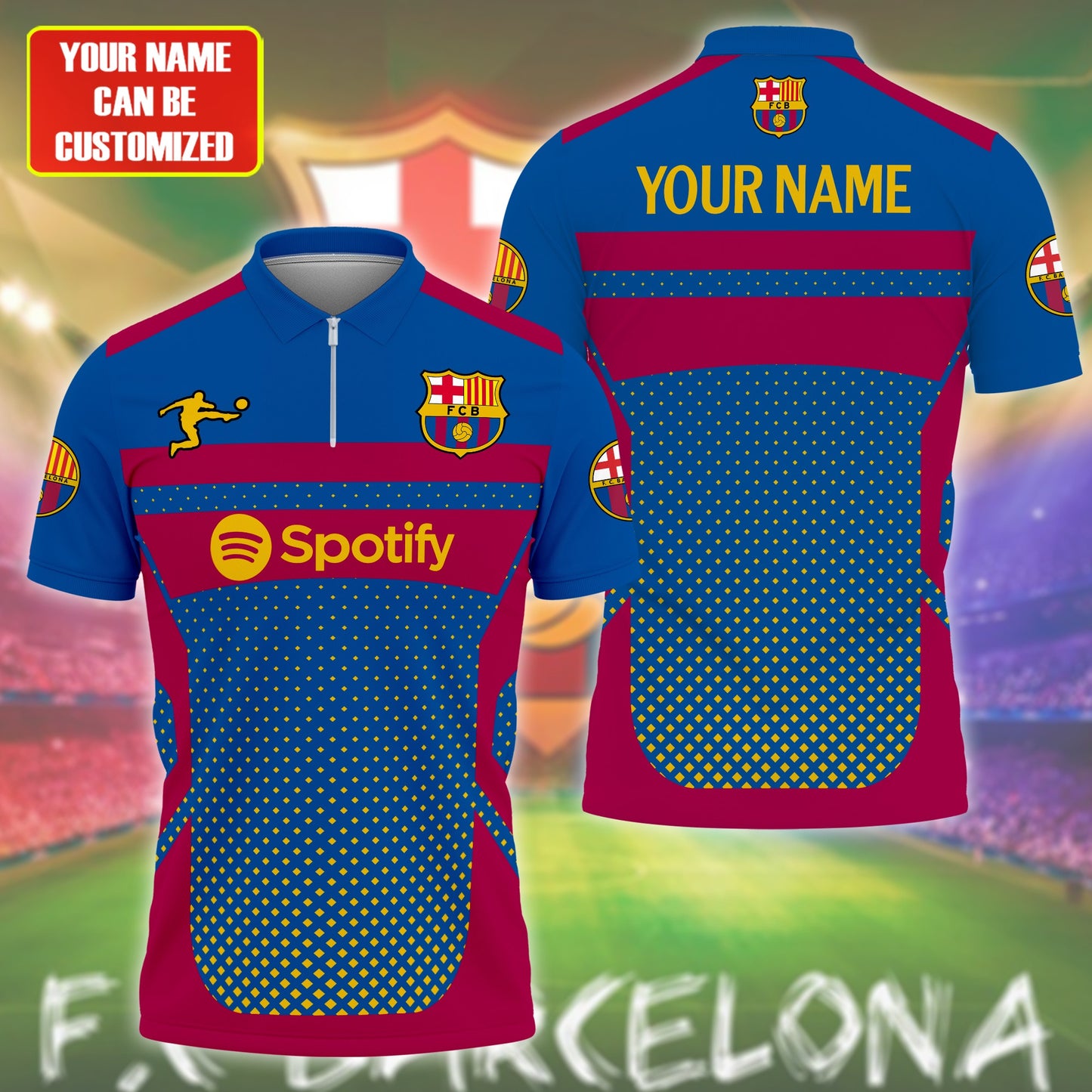 Personalized Barcelona 3D Full Printing Set , Barcelona Shirt , Hoodie , Short , Polo ,hawaii V28