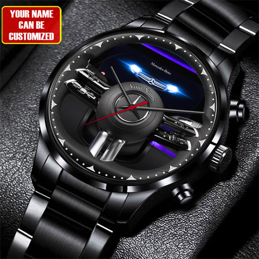 Personalized Merc Luxury Stainless Steel Watch