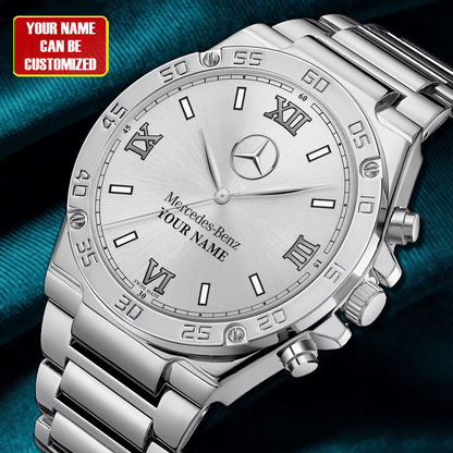 Personalized Merc Montblanc Tradition Date Luxury Dial Steel Watch Q130503