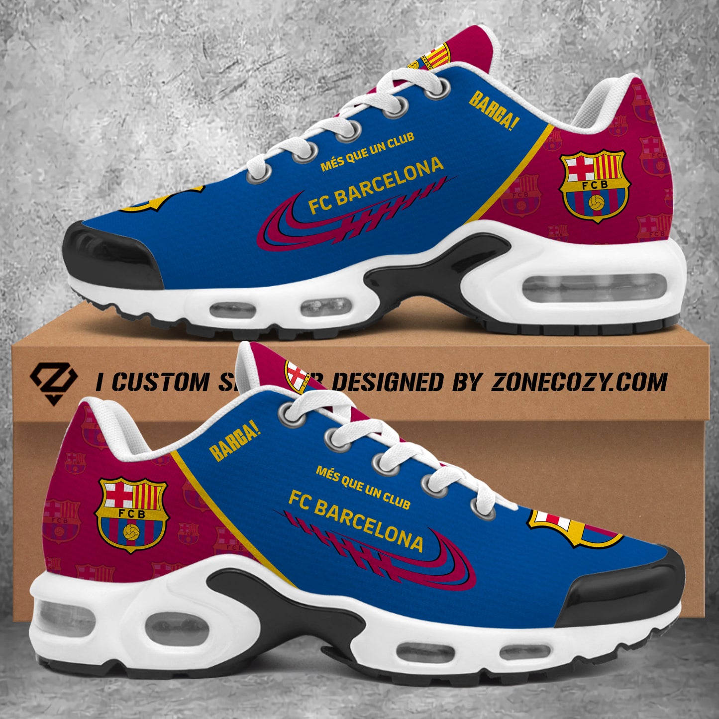 Personalized Barcelona Air Cushion Sneaker V12