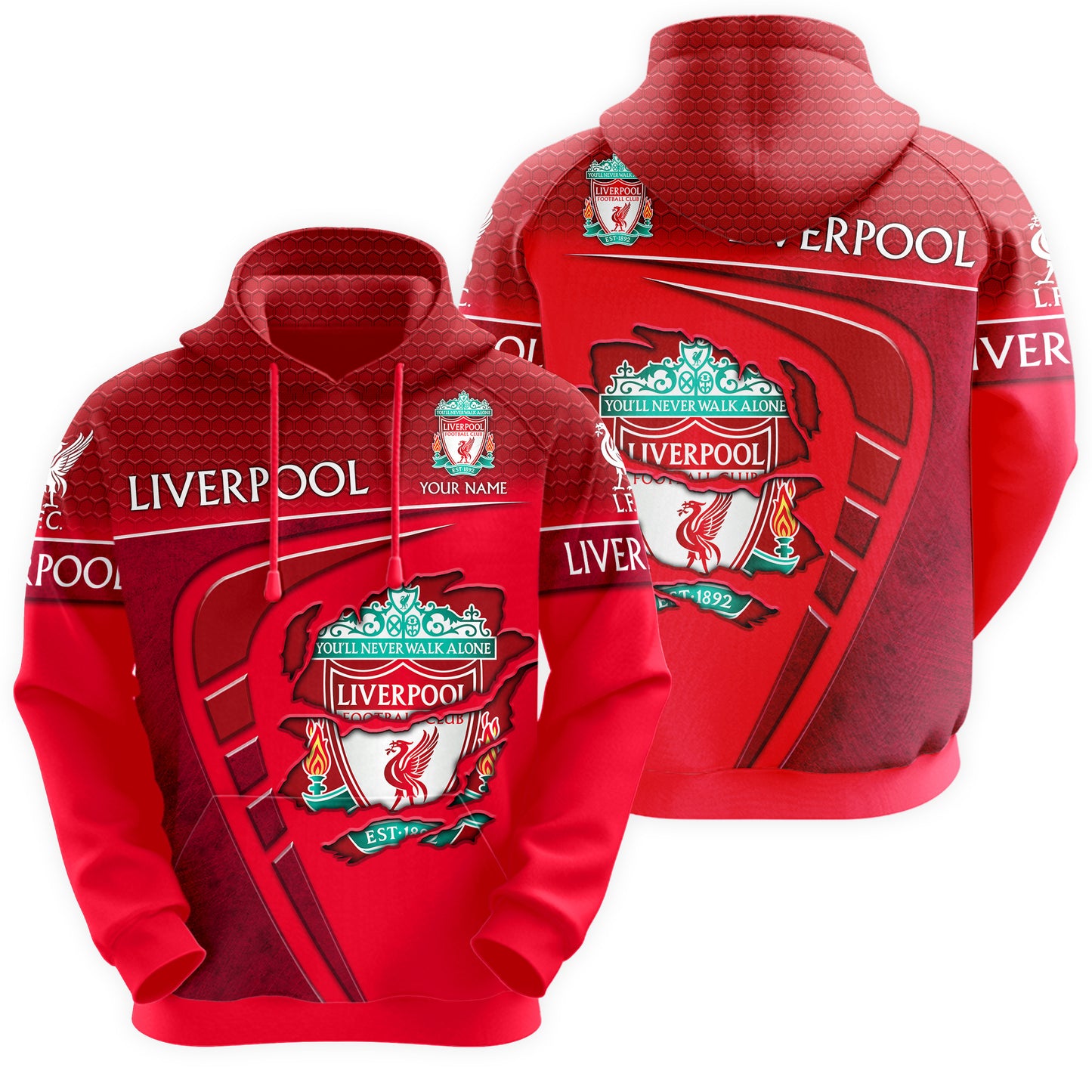 Personalized LVP 3D All over Printed Hoodie and Sweatpants set