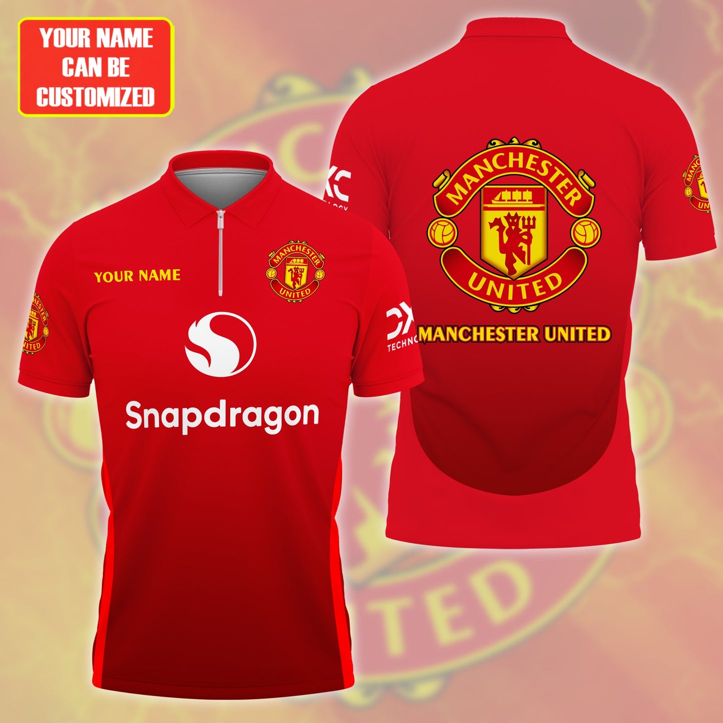 Personalized Manchester United 3D Full Printing Set , Manchester United Shirt , Hoodie , Short , Polo ,hawaii V6