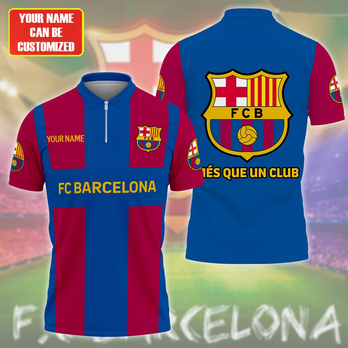 Personalized Barcelona 3D Full Printing Set , Barcelona Shirt , Hoodie , Short , Polo ,hawaii V29