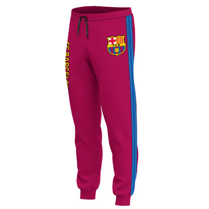 Personalized Barça Q21 3D All over Printed Hoodie and Sweatpants set